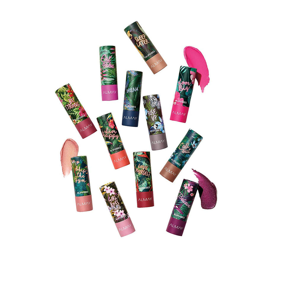 Almay Lip Vibes, Dance Now, 0.14 oz., matte lipstick