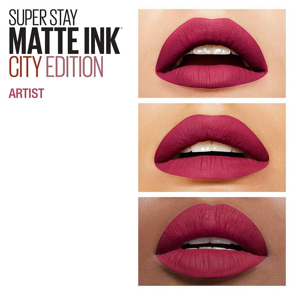 Maybelline Labial Liquido Matte Larga Duracion Superstay EDITION ARTIST 120