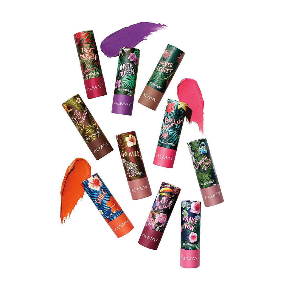 Almay Lip Vibes, Dance Now, 0.14 oz., matte lipstick